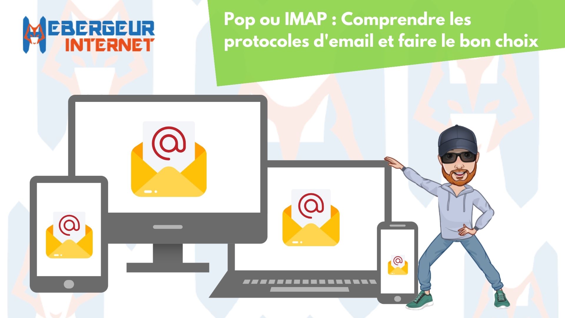 connexion email avec le protocole pop ou imap