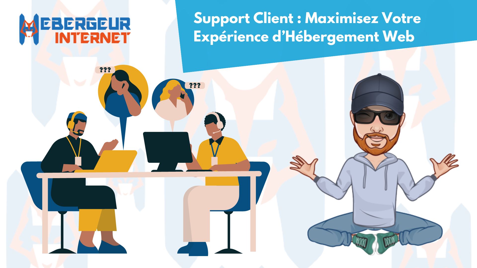 support client technique hebergement web internet