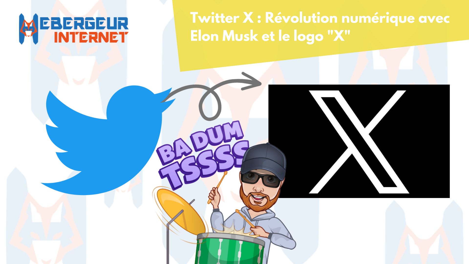 twitter x changement logo et nom pour le réseau social